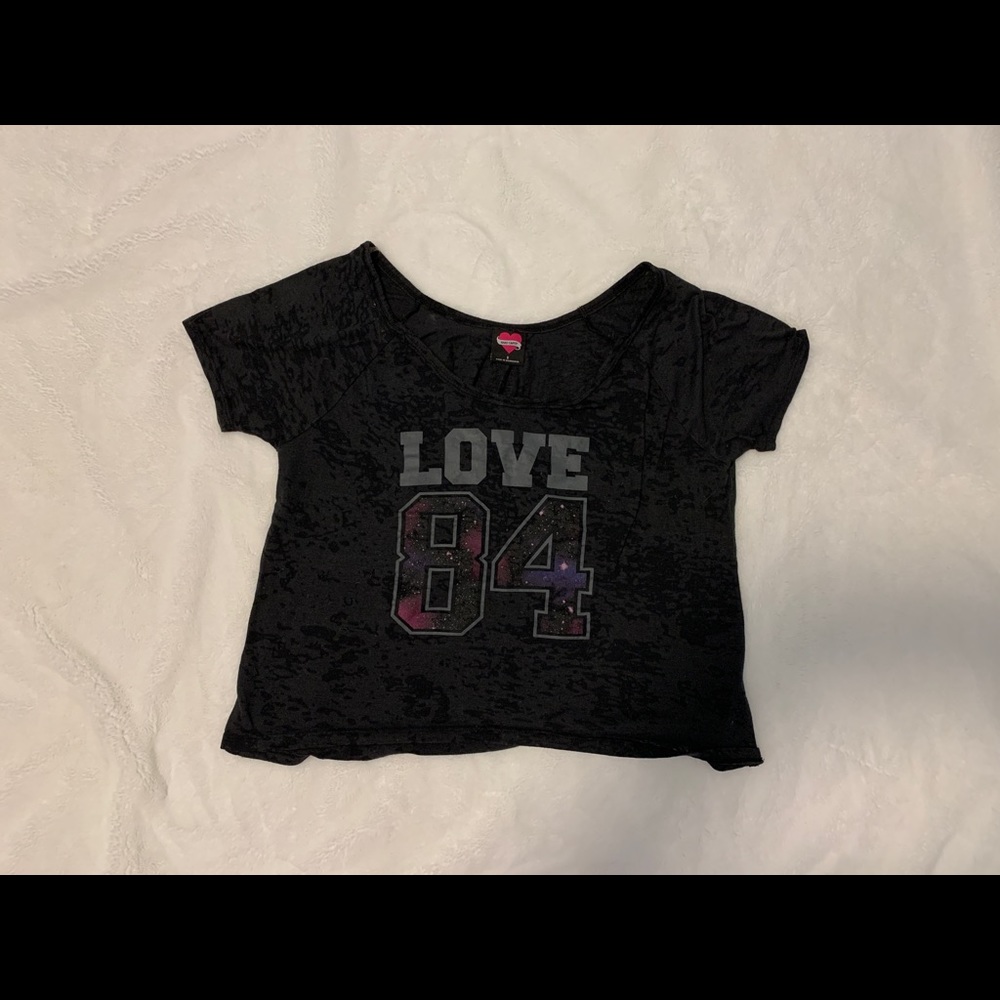 Cropped Graphic T-Shitt